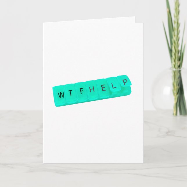 Skadar inte hälsningskort kort (Framsida)