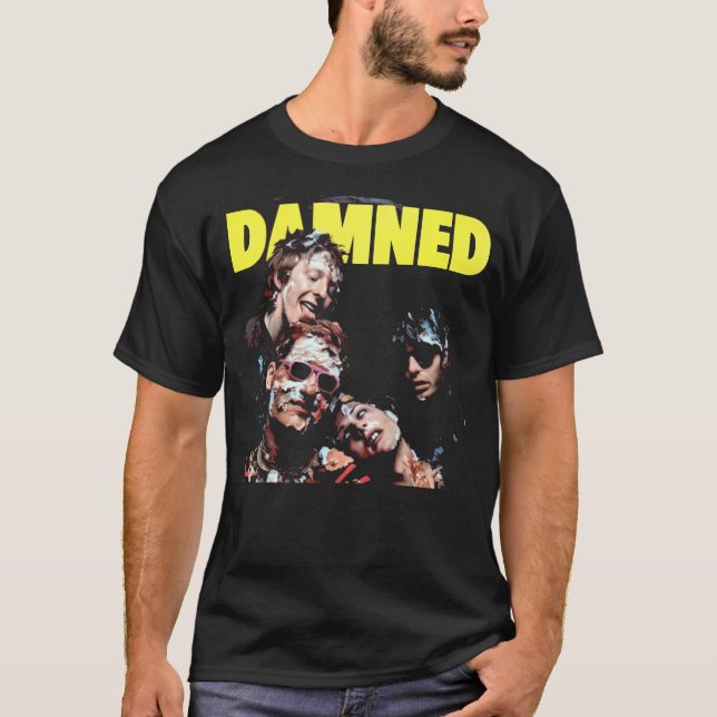 Skadat band t shirt (Framsida)