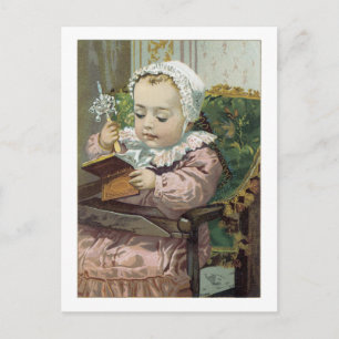 Skadat vykort för Baby Victorian