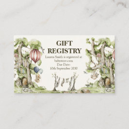 Skådedjur för spädbarn, babyskor, registret för gå visitkort