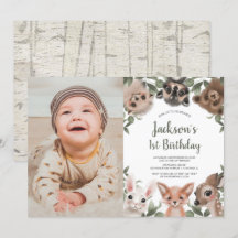 Skådedjur, pojkar 1 födelsedagsfoto