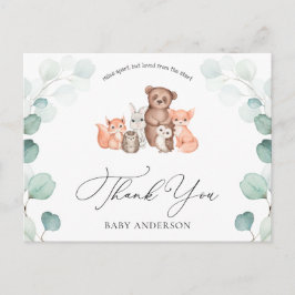 Skådedjur Visare per postvykort för Tack Vykort