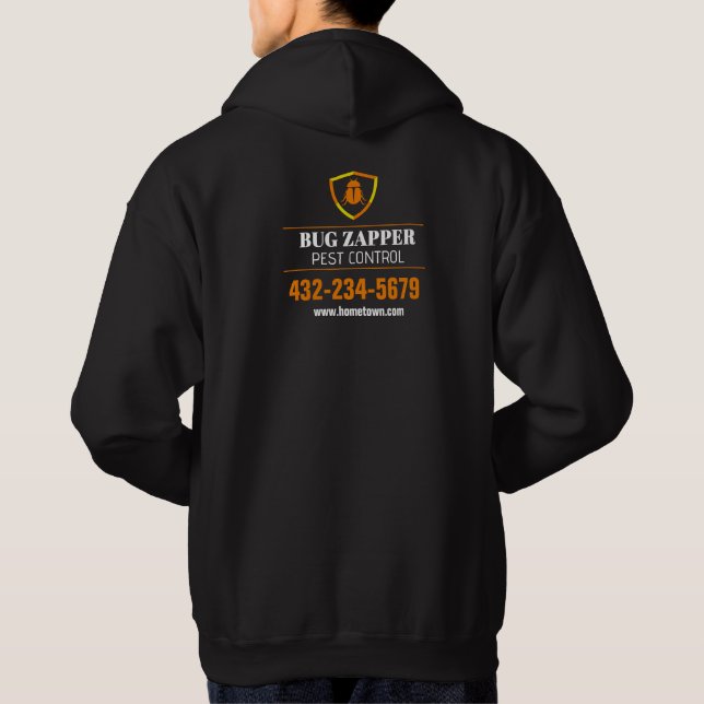 Skadedjursbekämpningstjänst Hoodie (Baksida)