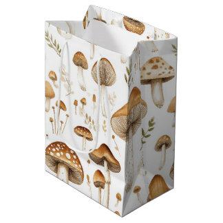 SKADER AV BROWN & TAN FALL MUSHROOMS