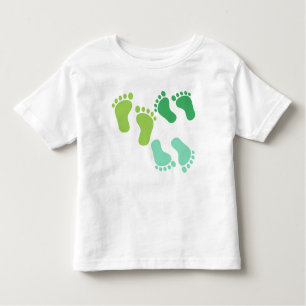 SKADER AV GRÖNT BABY FODER T SHIRT