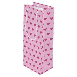 SKADER AV RÖDA OCH ROSA VALENTINES DAY HJÄRTOR