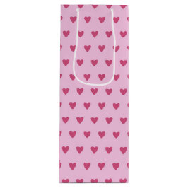 SKADER AV RÖDA OCH ROSA VALENTINES DAY HJÄRTOR