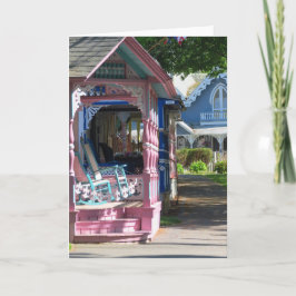 Skåder på en rad - Martha's Vineyard Kort