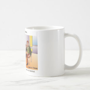 Skådespelande Insekt Roliga Tecknade Figurer T-shi Kaffemugg