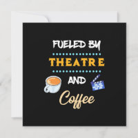 Skådespelare Driven Av Teaterkaffe