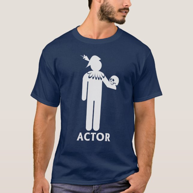 Skådespelare T Shirt (Framsida)