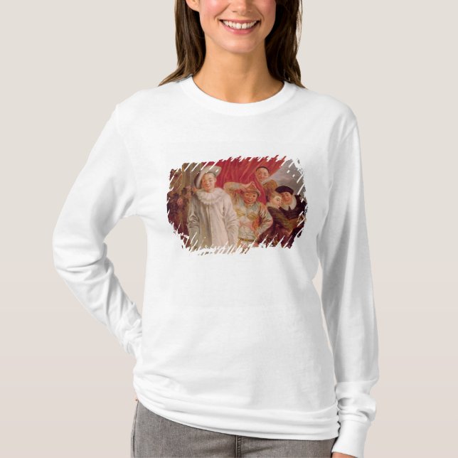 Skådespelarear av Comedien Italienne T Shirt (Framsida)