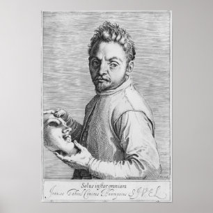 Skådespelaren Jean Gabriel Swel Poster
