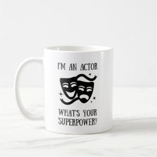 SkådespelareSuperpowermugg Kaffemugg