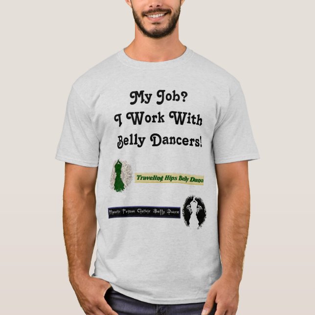 Skådespelartruppen bemannar t-shirt (Framsida)