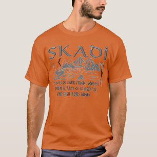 Skadi Norse Goddess T Shirt