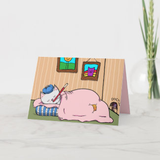 Skådig Kattunge, få snart kort