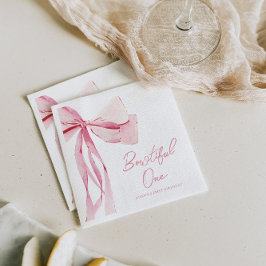 Skadlig 1:a födelsedag pappersservett