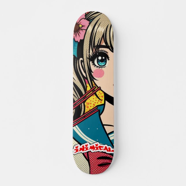 Skadlig flicka, POP! Serie #2 Skateboard (Framsida)