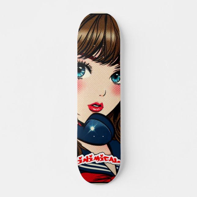 Skadlig flicka, POP! Serie #3 Skateboard (Framsida)