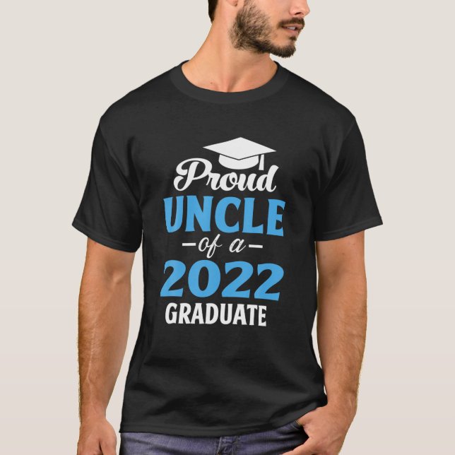 Skadlig morbror i klass 2022 Student 22 T Shirt (Framsida)