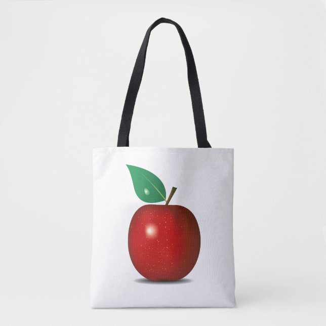 Skadlig och färsk Apple Tote / Shopping bag Tygkasse (Framsida)