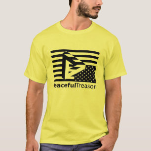 Skadlig väggarant mot flagga T-Shirt