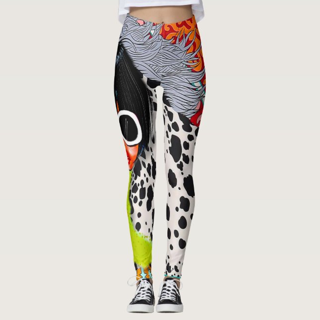 Skadliga baljväxter leggings (Framsida)