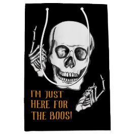 Skadligt skelettskämt Halloween-presentsäck