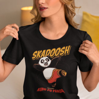 Skadoosh Kick - Fighting Panda T Shirt