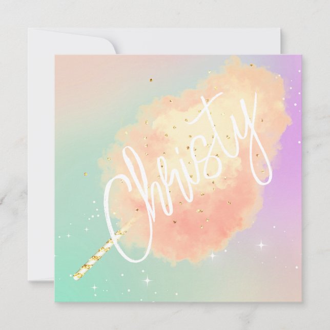 Skador av lila i pastellform av dammpersika och te (Framsida)