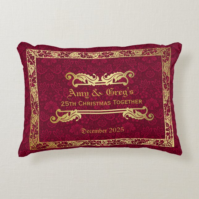 Skador på Guld-brottskämpar i klassisk Bok Prydnadskudde (Framsidan)