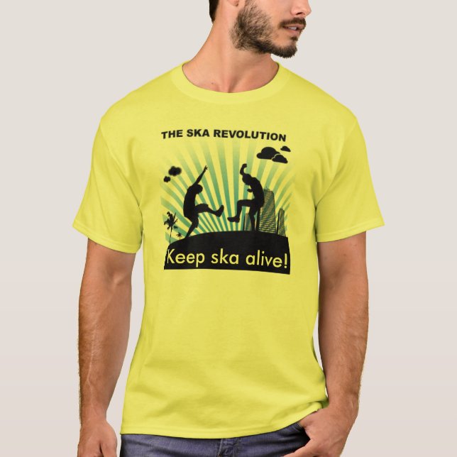 skaen är inte död! t-shirt (Framsida)