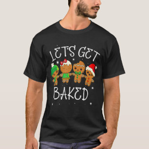Skaffa bakad Cookie Ogräs Julafton Vuxen Swe T Shirt