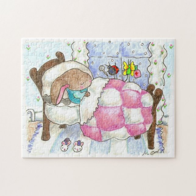 Skaffa bra bunnypussel pussel (Horisontell)