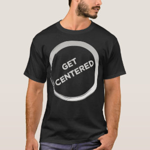 Skaffa centrerat pappershjul t shirt