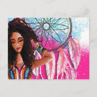 Skaffa det tjej vykort