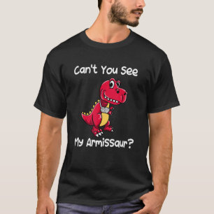 Skaffa dig Brken Arm Rex Dinosaur med en Cast 2 T Shirt