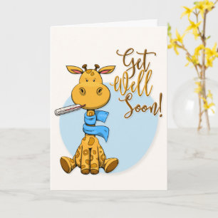 Skaffa dig ett bra kort för Cute Giraffe
