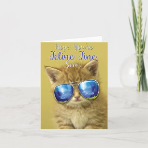 Skaffa dig snart hälsningskort - Kool Kattunge Helgkort