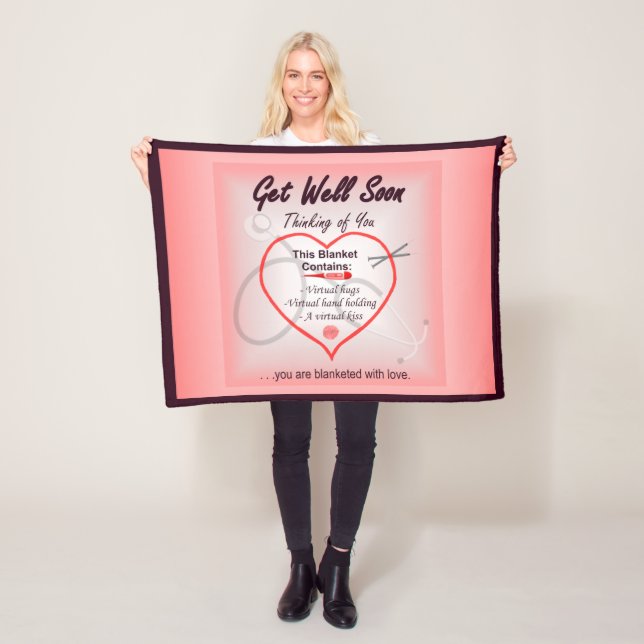 Skaffa dig snart nummer 1 Fleece Blanket (På plats)