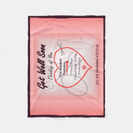 Skaffa dig snart nummer 1 Fleece Blanket