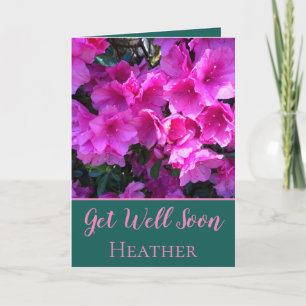 Skaffa dig snart Rosa Flowers Kort
