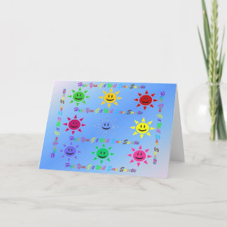 Skaffa dig snart, sött kort