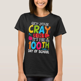 Skaffa din Crayon Det är 100-årsdagen av skola 1 T Shirt