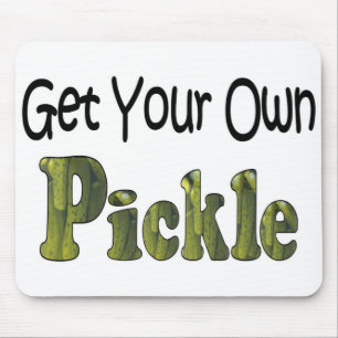 Skaffa din egen pickle musmatta