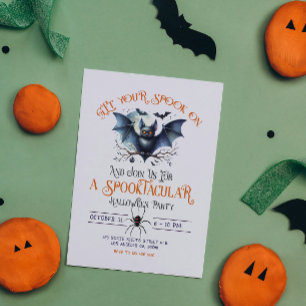 Skaffa din syn på Spooktacular Halloween fest Inbjudningar