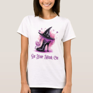 Skaffa ditt väsen på Boots och Hat Halloween T Shirt