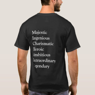 Skaffa en skjorta med ditt namn på den t shirt