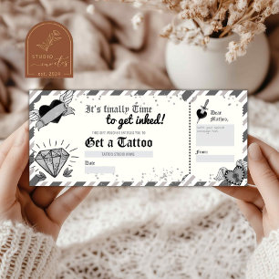 Skaffa en Tattoo Monochrome Gift Voucher